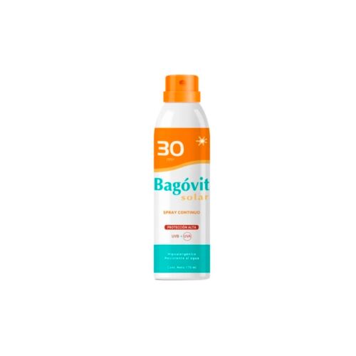 PROTECTOR SOLAR BAGOVIT SPRAY CONTINUO FPS 30 x 170 ML