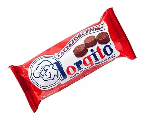 ALFAJORCITO JORGITO NEGRO x 6 UNIDADES