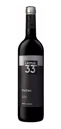 VINO LATITUD 33 MALBEC x 750 CC