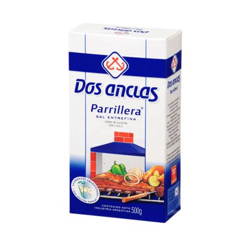 SAL DOS ANCLAS PARRILLERA ESTUCHE x 500 GR