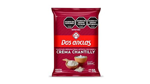 CREMA DOS ANCLAS CHANTILLY x 50 GR
