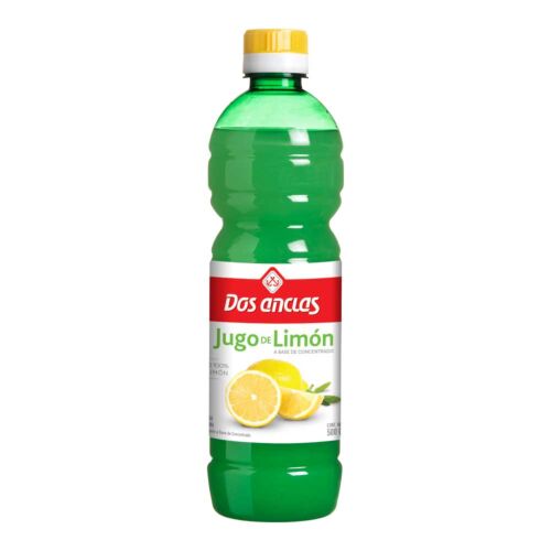 JUGO DE LIMON DOS ANCLAS x 500 CC