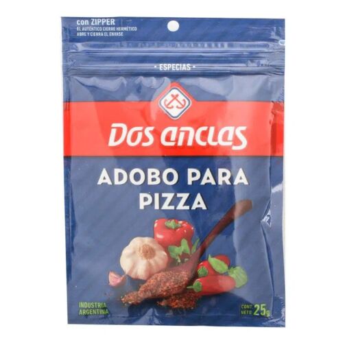 ADOBO DOS ANCLAS PARA PIZZA x 25 GR