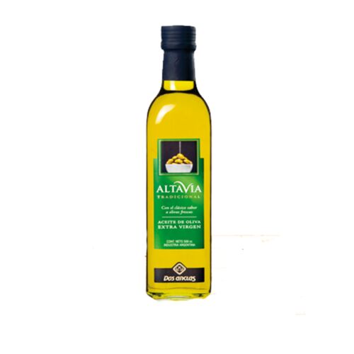 ACEITE DE OLIVA ALTAVIA EXTRA VIRGEN TRADICIONAL BOTELLA x 500 ML