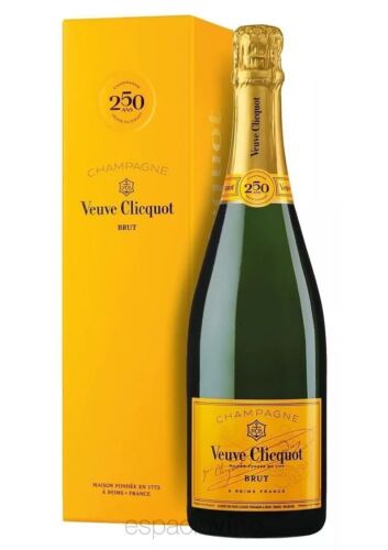 ESPUMANTE VEUVE CLICQUOT YELLOW BRUT x 750 CC