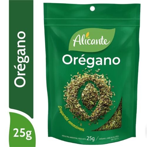 OREGANO ALICANTE SIN TACC x 25 GR