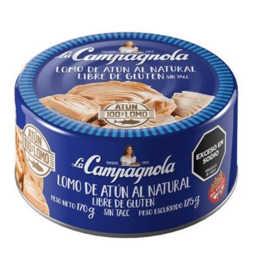 ATUN LA CAMPAGNOLA AL NATURAL x 170 GR