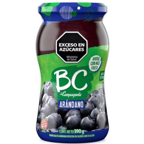 MERMELADA LA CAMPAGNOLA BC ARANDANOS x 390 GR
