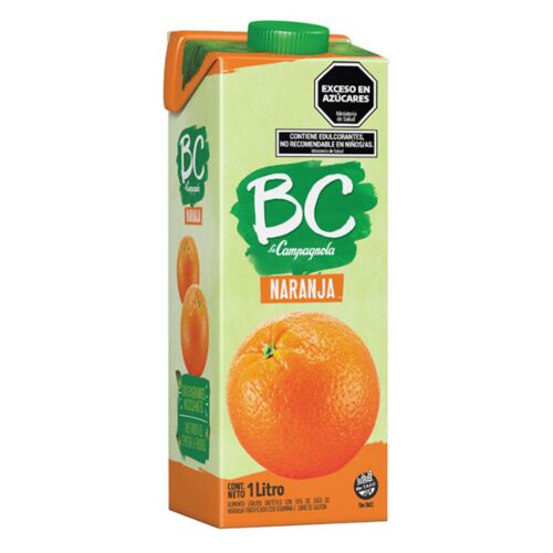 JUGO LA CAMPAGNOLA BC NARANJA x 1 LT