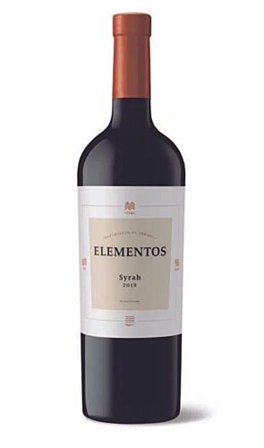 VINO ELEMENTOS SYRAH x 750 CC