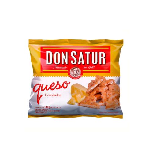 BIZCOCHOS DON SATUR QUESO x 140 GR