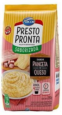HARINA DE MAIZ PRESTOPRONTA PANCETA Y QUESO x 250 GR