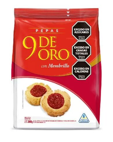 PEPAS MEMBRILLO 9 DE ORO x 380 GR