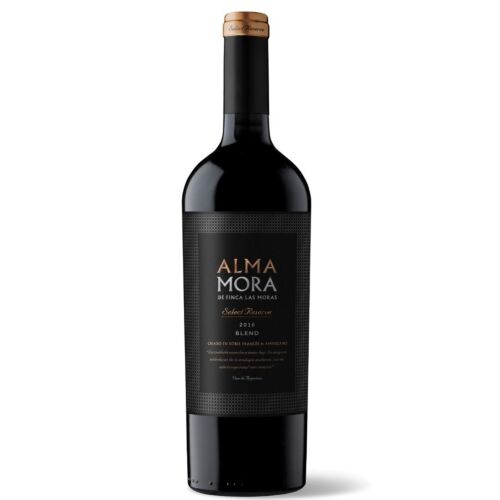 VINO ALMA MORA RESERVA BLEND TINTO x 750 CC