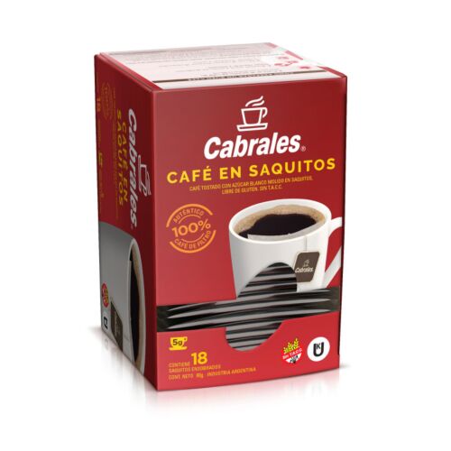 CAFE CABRALES x 18 SAQUITOS