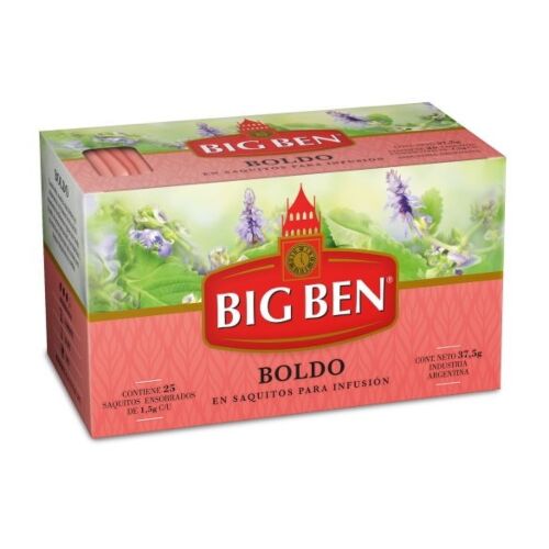 TE BIG BEN BOLDO x 25 SAQUITOS