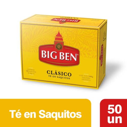 TE BIG BEN ESTUCHE x 50 SAQUITOS