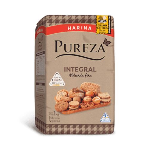 HARINA PUREZA 100% INTEGRAL x KG