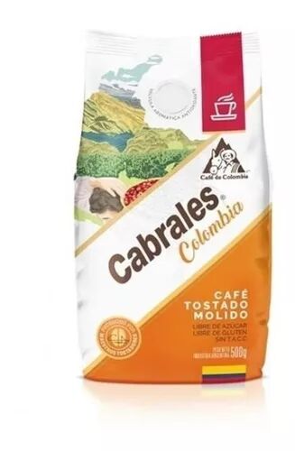 CAFE CABRALES COLOMBIA MOLIDO TOSTADO x 250 GR