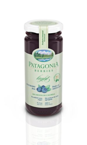 MERMELADA PATAGONIA ARANDANOS LIGHT x 265 GR