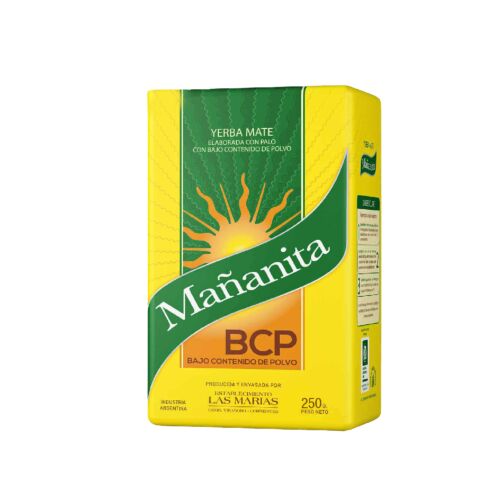 YERBA MAÑANITA BAJO CONTENIDO DE POLVO x 250 GR