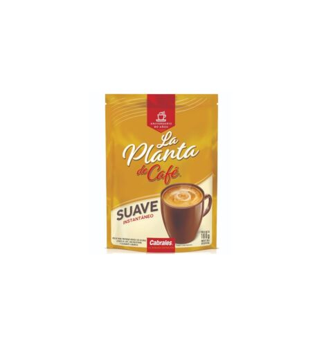 CAFE CABRALES INSTANTANEO LA PLANTA DE CAFE SUAVE DP x 160 GR