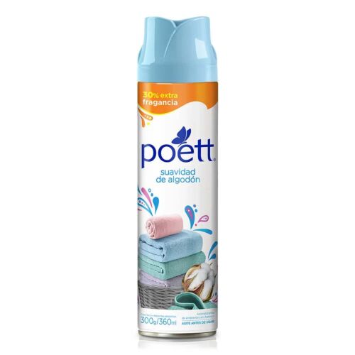 AEROSOL POETT SUAVIDAD DE ALGODËN AIR EXTRA FRAGANCIA x 360 ML