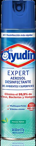 AEROSOL AYUDIN EXPERT DESINFECTANTE FRESCURA MATINAL x 360 ML