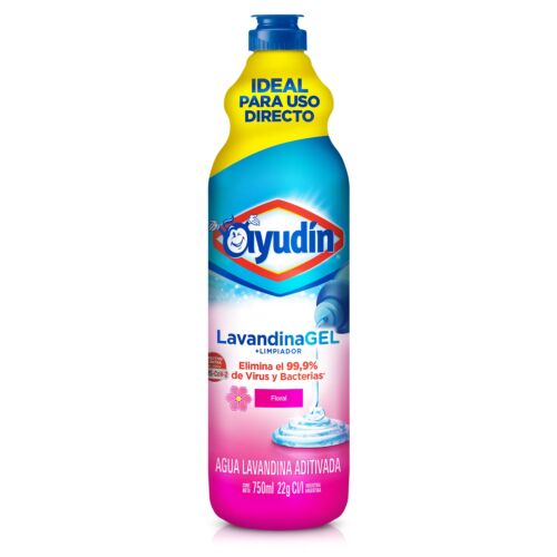 LAVANDINA AYUDIN GEL FLORAL x 750 ML