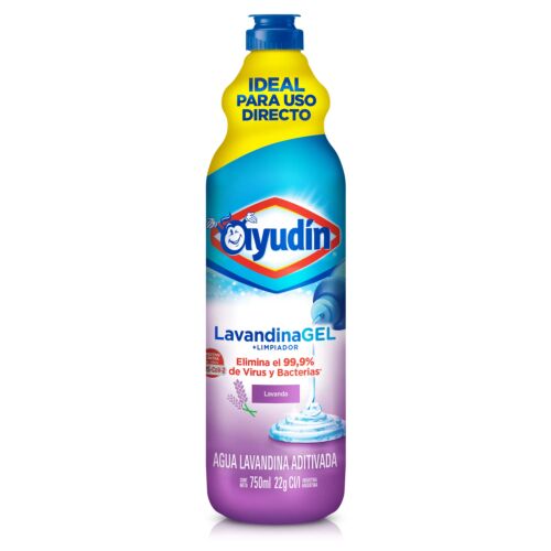 LAVANDINA AYUDIN GEL LAVANDA x 750 ML