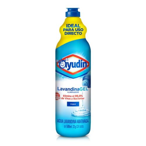 LAVANDINA AYUDIN GEL ORIGINAL BOTELLA x 500 ML