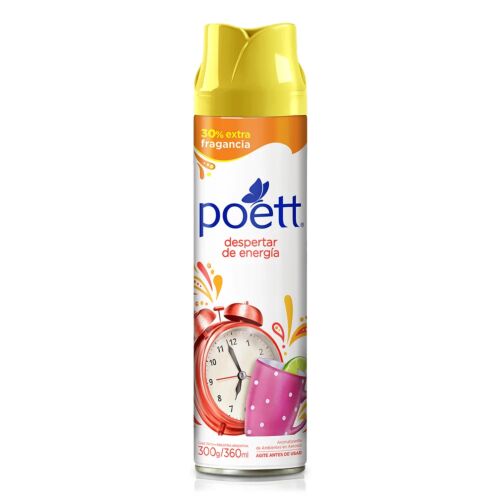 AEROSOL POETT DESPERTAR DE ENERGIA x 360 ML