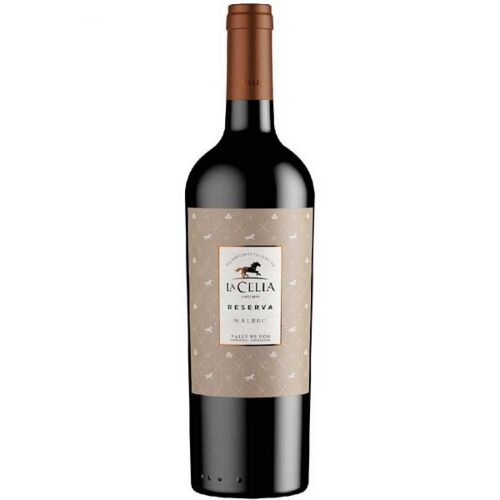 VINO LA CELIA RESERVA MALBEC CABERNET x 750 CC