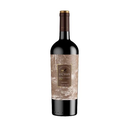 VINO LA CELIA HERITAGE MALBEC x 750 CC