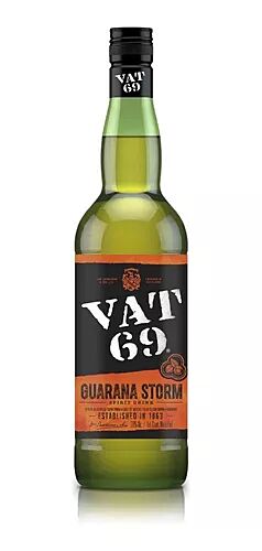 WHISKY VAT69 GUARANA x 750 CC