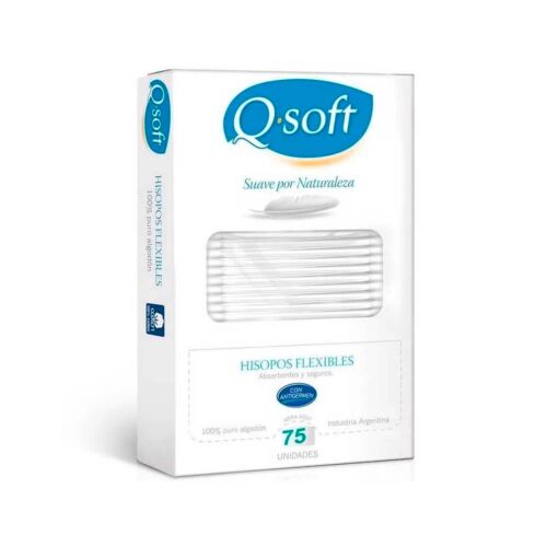 HISOPOS Q-SOFT ESTUCHE x 75 U