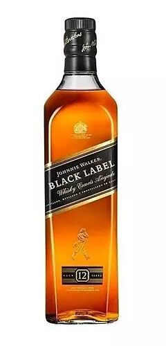 WHISKY JOHNNIE WALKER BLACK LABEL x 750 CC