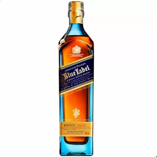 WHISKY JOHNNIE WALKER BLUE LABEL x 750 CC
