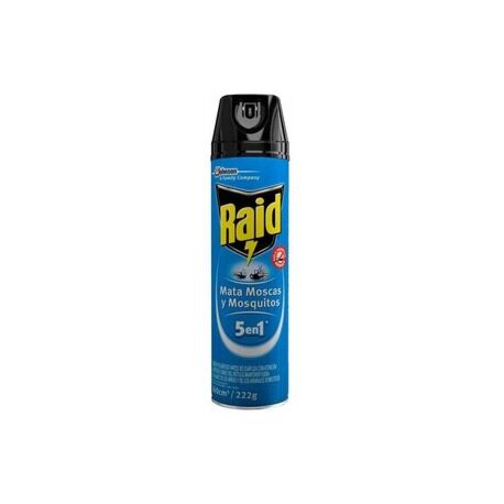 INSECTICIDA RAID MATA MOSCAS Y MOSQUITOS SIN OLOR x 360 CC