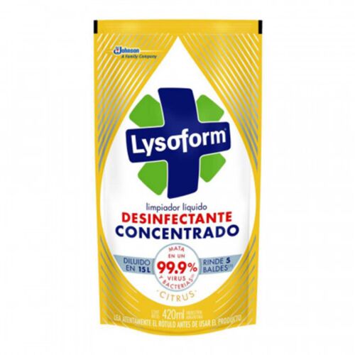 LIMPIADOR LYSOFORM CITRICO DP x 420ML