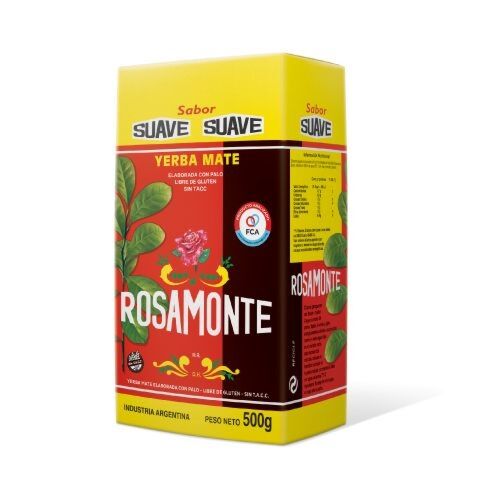 YERBA ROSAMONTE SUAVE x 500 GR