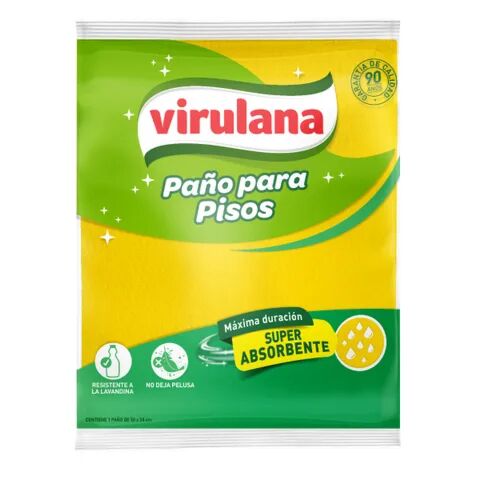 PAÑO VIRULANA PISO AMARILLO x UNIDAD