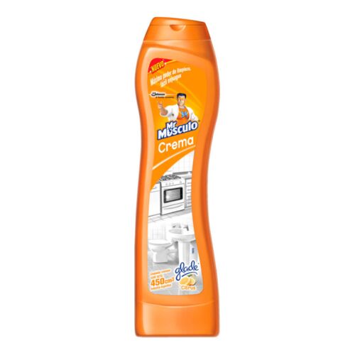 LIMPIADOR MR MUSCULO CREMA CITRUS x 450 ML