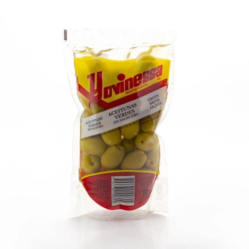 ACEITUNAS YOVINESSA VERDES DESCAROSADAS DP x 300 GR