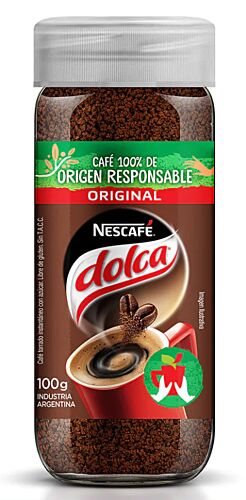 CAFE NESCAFE DOLCA FRASCO x 100 GR