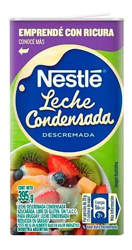 LECHE NESTLE CONDENSADA LIGHT x 395 GR