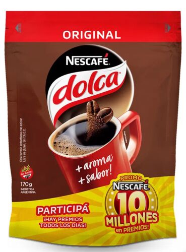 CAFE NESCAFE DOLCA POUCH x 170 GR
