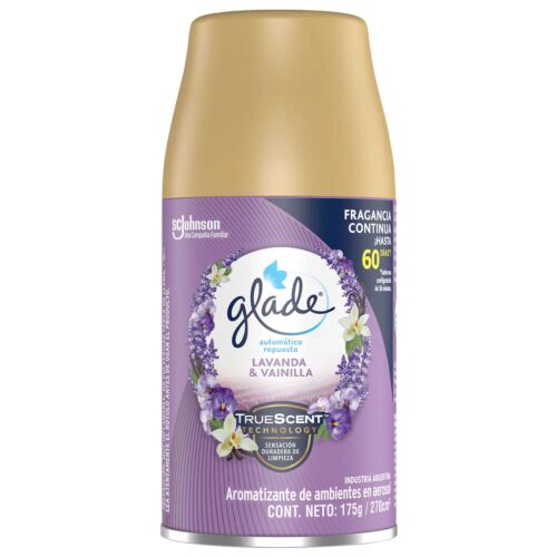 GLADE AUTOMATICO REPUESTO VAINILLA x 175 GR