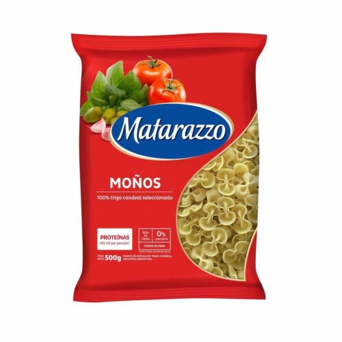 FIDEOS MATARAZZO MOÑOS x 500 GR