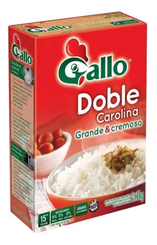 ARROZ GALLO DOBLE CAROLINA x 1 KG
